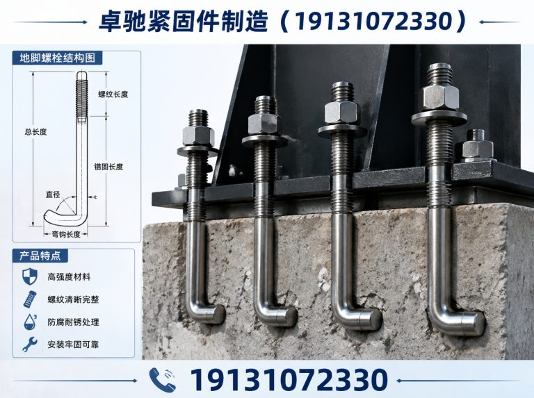 武安市地脚螺栓展示图